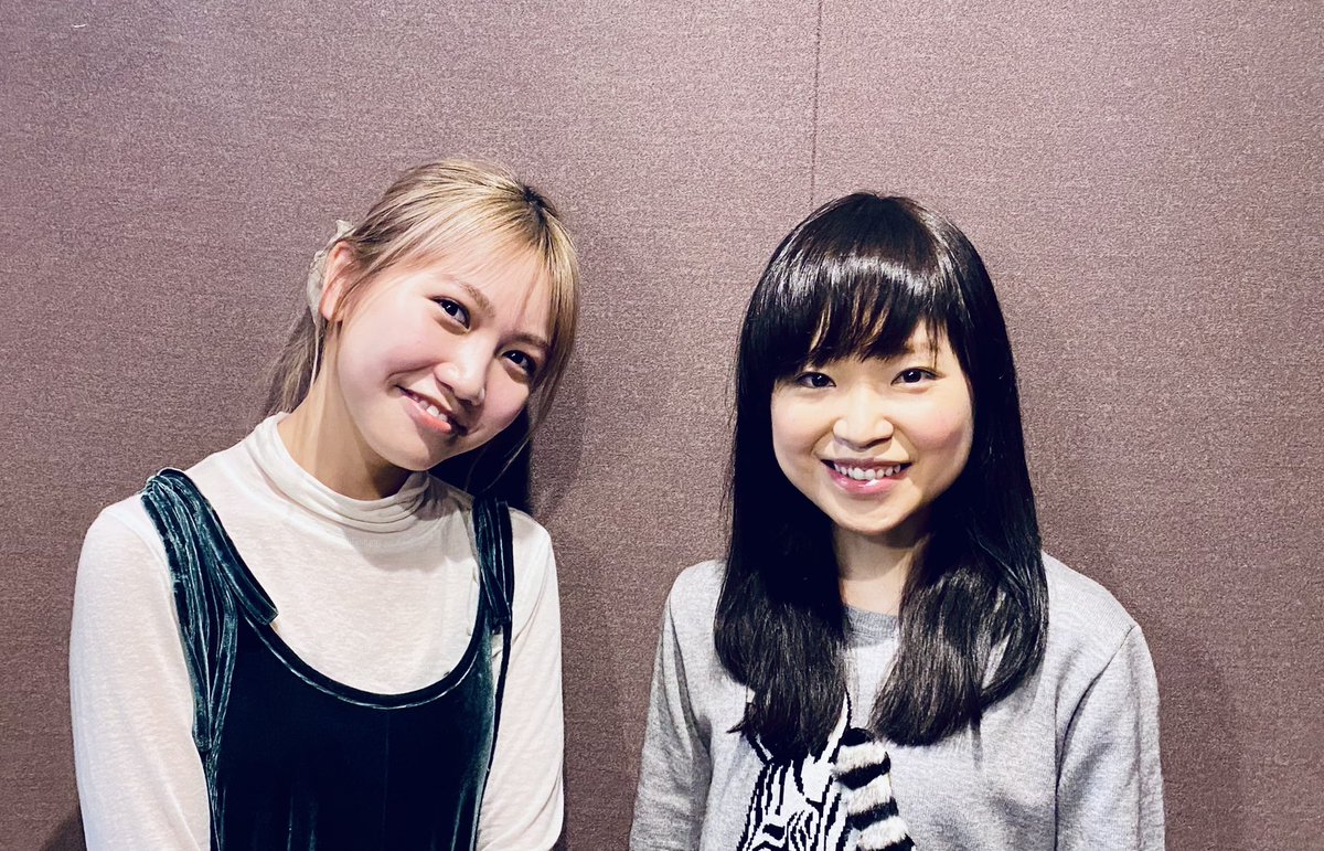 川嶋あい ラジオゲストに 同じ事務所アーティストの井上苑子さんに来ていただきました 最近ご飯に行けてないのでお互いこの1年何やってたのかを根掘り葉掘り またゆっくり会えますよーに O