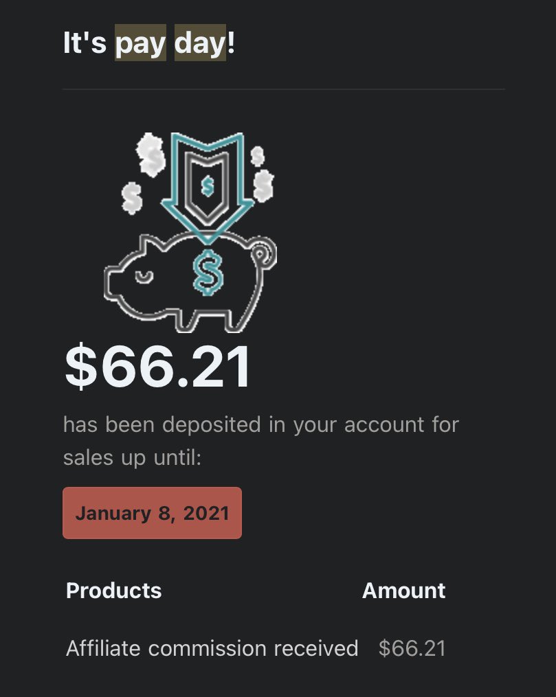 Here are some of my earning in the last 2 months 