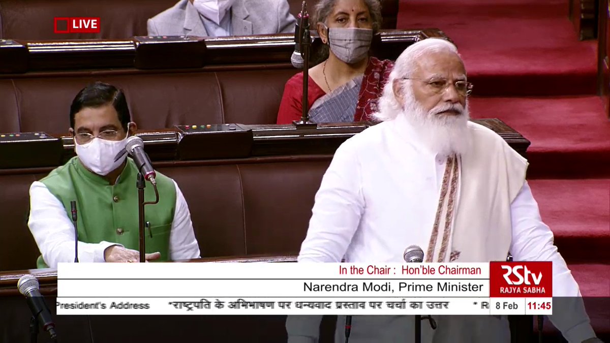 PM  @narendramodi on international personalities who have spoken about  #FarmersProtest :We talk about  #FDI but now a new FDI has come to fore- 'Foreign Destructive Ideology'. We have to protect our nation from this form of FDI.