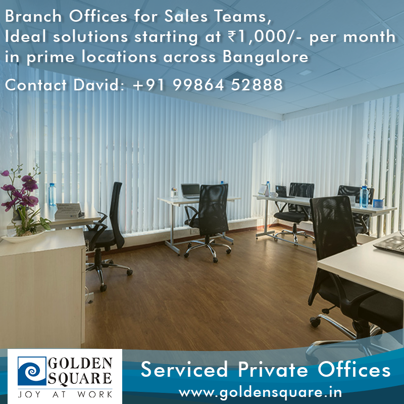 balajispark's tweet photo. Want to set-up branch office...???
Golden Square is here to assist you with econonical price.
#Branchoffice #Primelocations #coolenvironment #flexibletime #satisfyingservice
Call now to know more....Mr.David: +919986452888 https://t.co/18yVdRAFpd