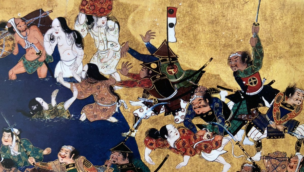 戦国のゲルニカとも呼ばれる大坂夏の陣屏風左隻でございます。 掠奪の