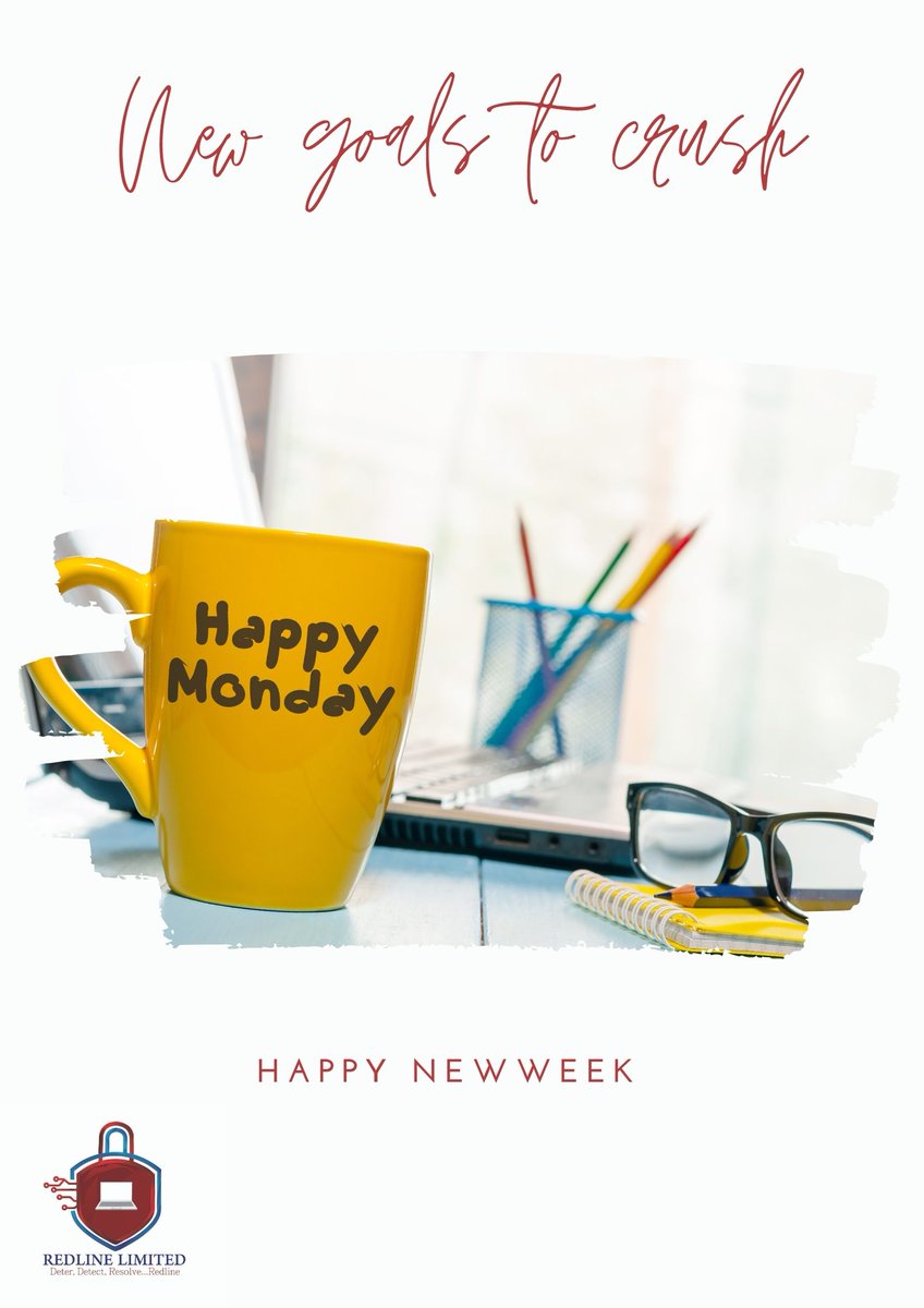 Redline__ltd's tweet photo. Happy new week #monday #cybersecurity #redlinelimited #newweek #February2021 https://t.co/axsycAXDOp
