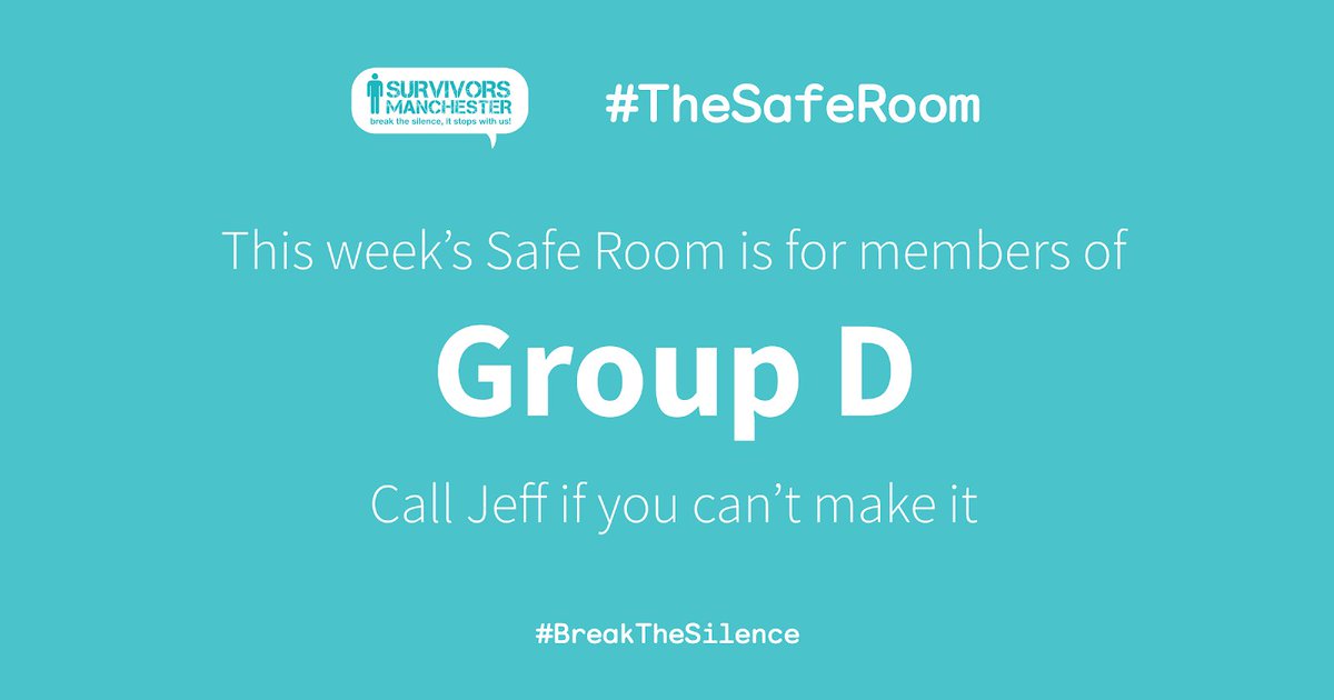ThisIsSurvivors's tweet photo. We're looking forward to seeing Group D in #TheSafeRoom tonight! https://t.co/OxLceyefKK