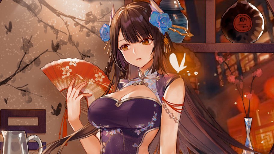 「Hmm. . . I wonder where Kirishima is. She keeps getting in trouble after all.」

She sighed.