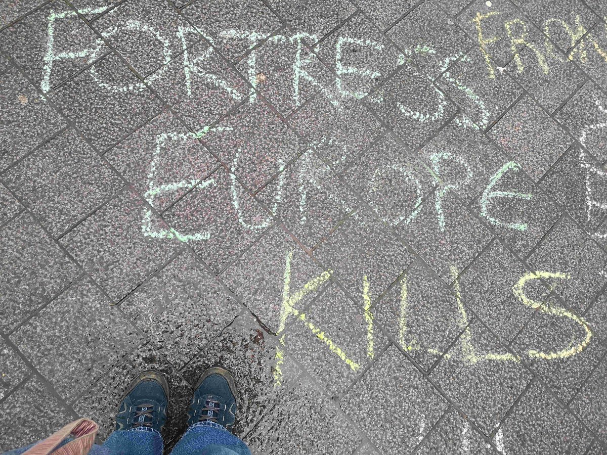 ae_interact's tweet photo. The collective "Abolish Frontex" organised #commemorActions in several cities in #Belgium for the victims of the illegalization of #migration on int. day to remember massacre of #6Feb2014. Incl public reading of "list of the dead" @UNITED__Network. #Tarajal2021 #FreedomOfMovement https://t.co/zAJFQiXXWm