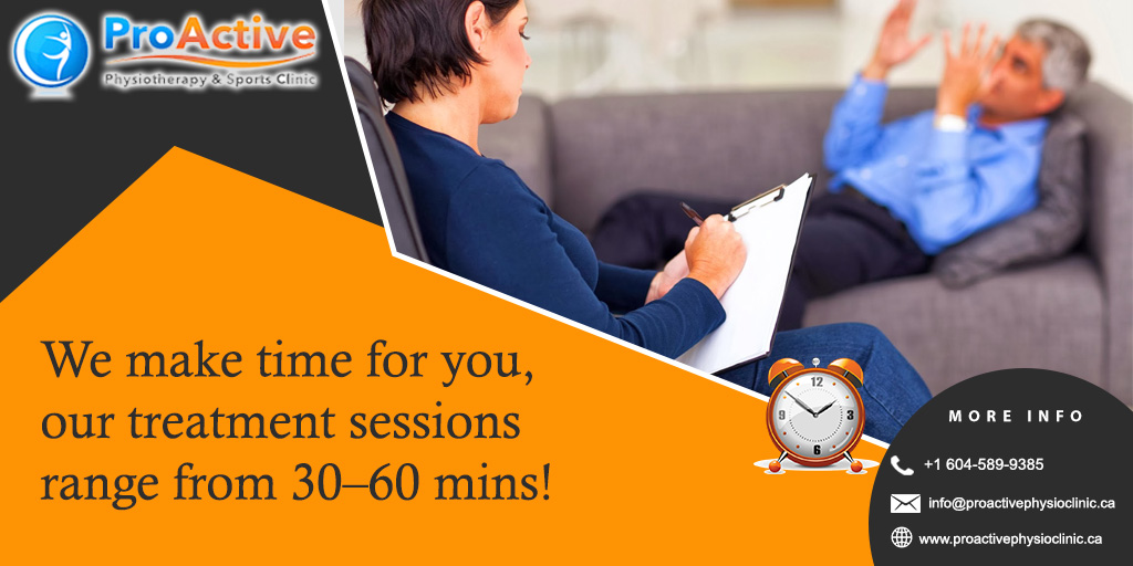 ProactivePhysi3's tweet photo. "ProActive Physiotherapy helps you to meet your health targets – most patients reach all or most of their goals at the end of treatment, so we say that patience is the key! 
Book your session now! Call us at-+1 604 589 9385"
Visit us - https://t.co/H1gQSA7QVu https://t.co/7DW5LyUr5Z