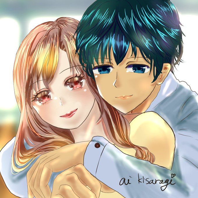 カップルイラストのtwitterイラスト検索結果 古い順