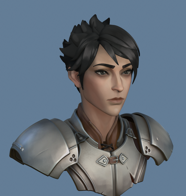 SleepyDaew's tweet photo. Been kinda bored and had the urge to make an animedude.
trying to handpaint over a substance base, https://t.co/w2jgRy6gUe