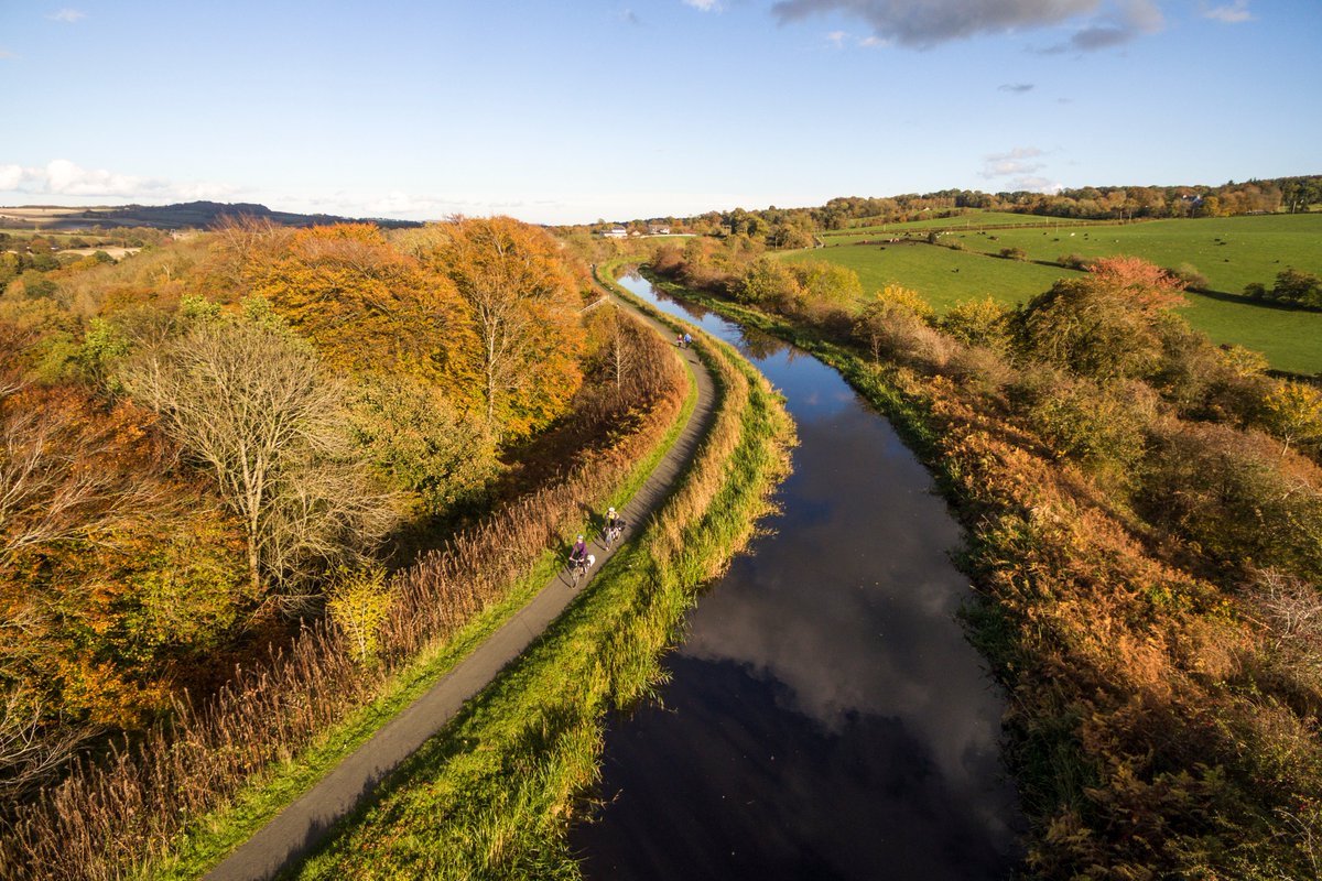 Update on Union Canal towpath closures this month between Falkirk & Linlithgow: Scottish Canals are building resilience at several sites, meaning temporary closures along the John Muir Way at Glen Village and east of Avon Aqueduct. Check johnmuirway.org/route/falkirk-… for more info.