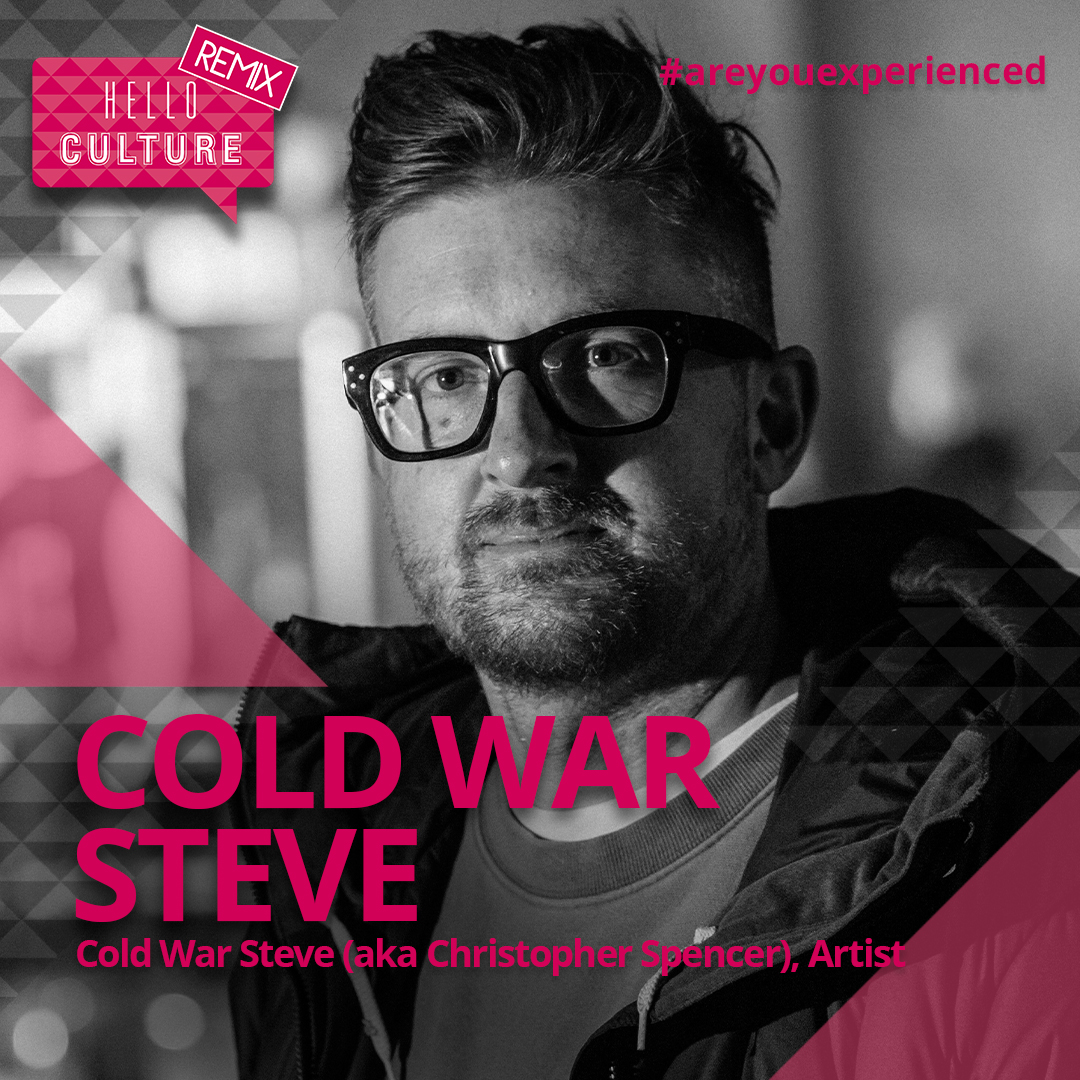 Our final edition of <a href="/hello_culture_/">Hello Culture</a> for <a href="/BBCAcademy/">BBC Academy Live</a> #Digicities features the very wonderful @Coldwar_Steve in conversation with <a href="/helgahenry/">Helga Henry</a> on art and  protest and how he created work online during lockdown 1/2

hello-culture.co.uk/programme/