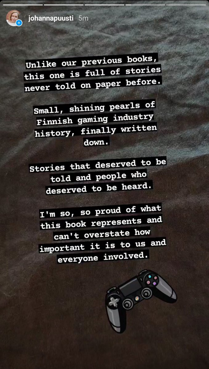 Our book is out today and I had a bit of an emotional moment on Instagram.

<a href="/jannepyy/">Janne Pyykkönen</a> is the best and this book is the greatest thing ever and I'm just so happy. ❤️

Get it: bit.ly/pskansa