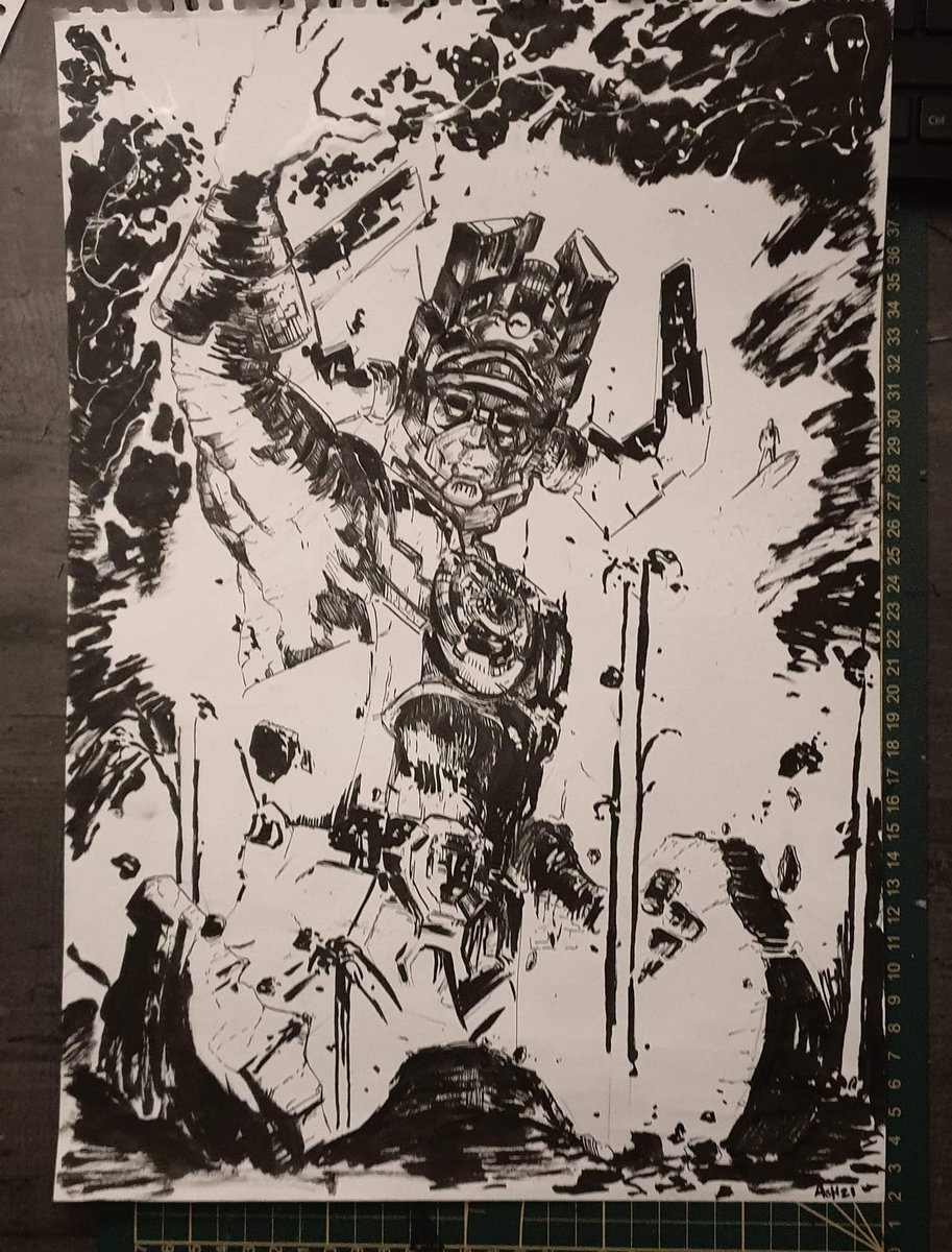 Ashrush_works's tweet photo. #comics #artwork #TMNT #Marvel #HorrorMovies https://t.co/LaKkBYN80K