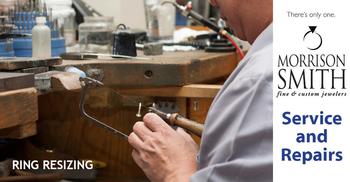 Did you know your rings can be sized up or down? And as we get older (and lose or gain weight), they may need to be sized again, which is not a problem!  Stop by the store today to get a free estimate. We also offer curbside pickup and delivery.