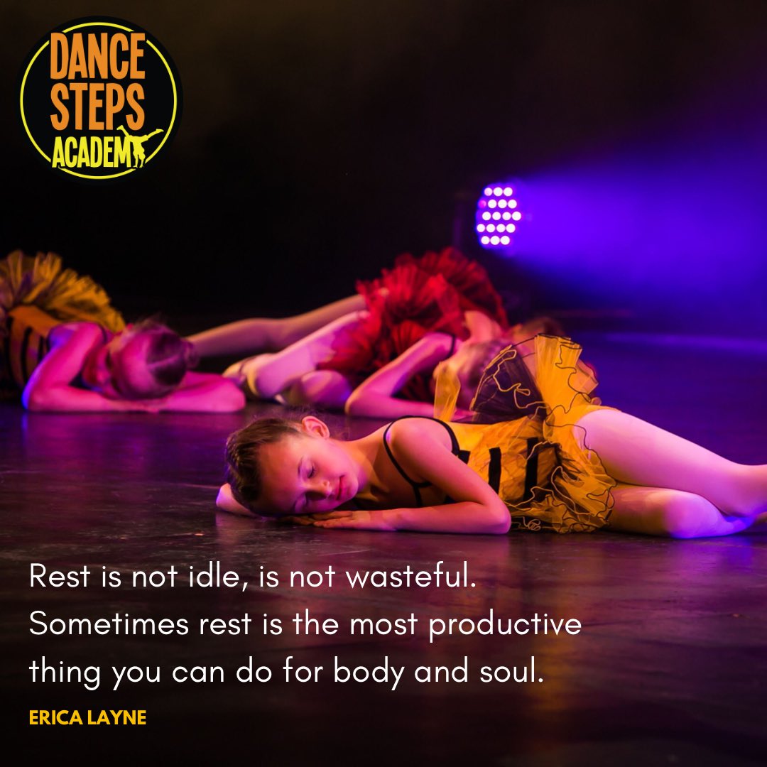 DanceSacademy's tweet photo. Sending a little #mondaymotivation to all our students out there! Whether you are training with us online or taking this time to have a pause, be sure to know you’ve got this! We are missing you all, but use this time away from the studio to rest as much as you need 🙏🏻 #selfcare https://t.co/oCgvCTtMd0