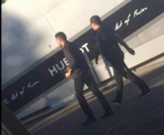 then Z and Naughty boy are over. Liam is Seen at Hublot with a bag and a few weeks later Zayn appears at a movie premiere wearing a hublot watch (he rarely used a watch before)