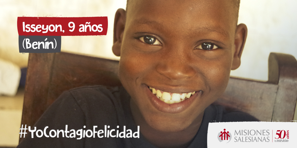 MSalesianas's tweet photo. 😄 Nos hemos propuesto contagiar de #felicidad a los que nos rodean. Ayúdanos a #contagiar #sonrisas como ésta. ¿Cómo? Fácil👇:
1⃣ Difunde esta #sonrisa con RT.
2⃣ Si puedes colabora: https://t.co/QxgrgnB7oY
#Gracias #FelizLunes #YoContagioFelicidad https://t.co/3KksTjtpVX