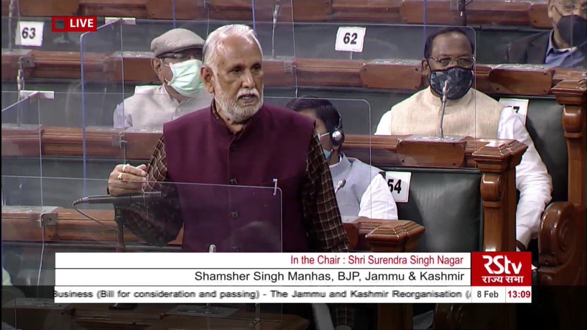 Shamsher Singh Manhas, BJP on  #JammuKashmir Reorganization Bill:-Very few IAS, IPS officers in J&K-Officers from other states will be brought in for better implementationTalks about development in J&K:-3 AIIMS announced- #Handicraft flourishing-Development boosted in Leh