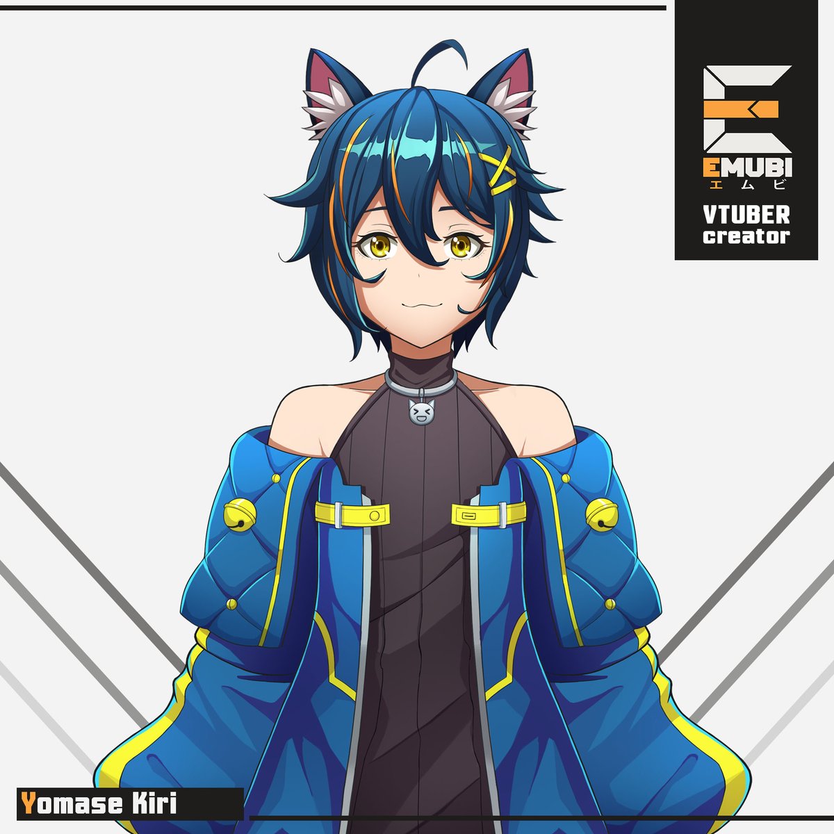 emubiartworks's tweet photo. Yomase Kiri
Vtuber commission for KIRI

here's her twitch link :
https://t.co/rXIgVaI2uW

follow it @Im_KIRI_

Please support her! and stay tune for full rigged mode!

#Vtuber
#originalcharacter 
#characterdesign 
#vtubercommission
#nekomimi
#yomasekiri
#emubi https://t.co/EDRaNLmdnq