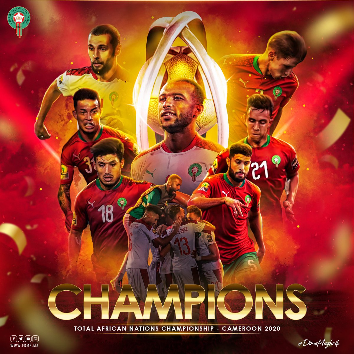 HOUARIEL's tweet photo. Morning motivation 🥳 #Maroc #CHANTotal2020 #Africa https://t.co/Ug76Vmka2s