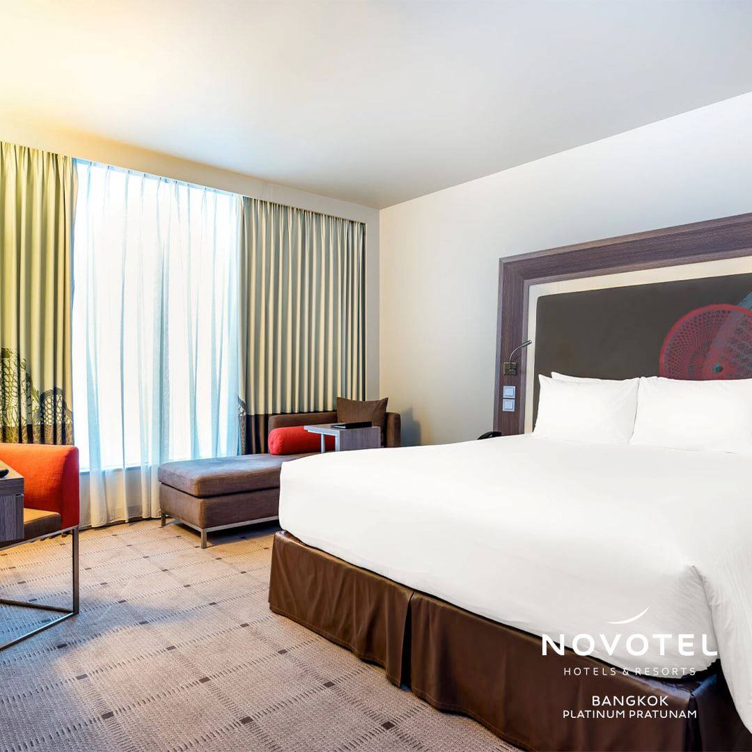 BOOK NOW FROM THB 890++ PER ROOM!
Explore the day use rooms at Novotel Bangkok Platinum! Look no further if you need your own space to relax or spend some time with your friends
bit.ly/36QuWMm