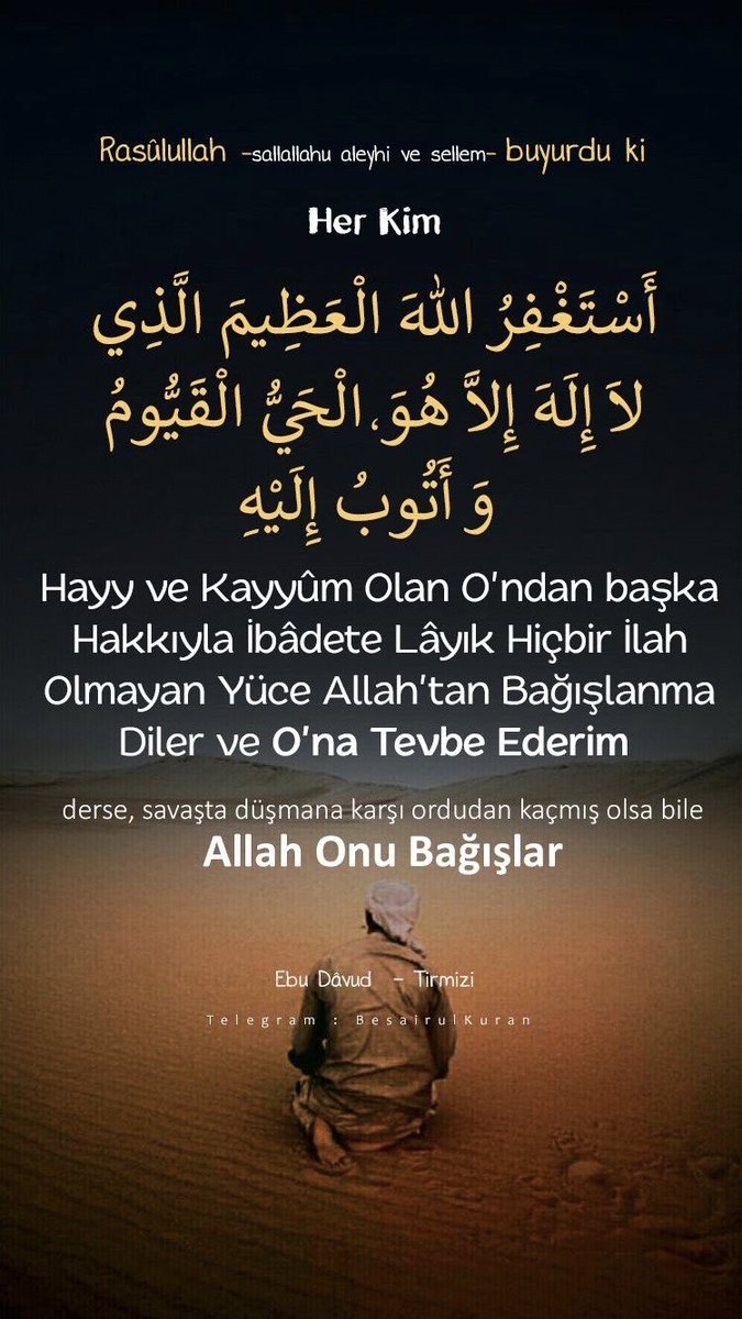 Kur’an ve sünnet (@kurannvesunnet) on Twitter photo 