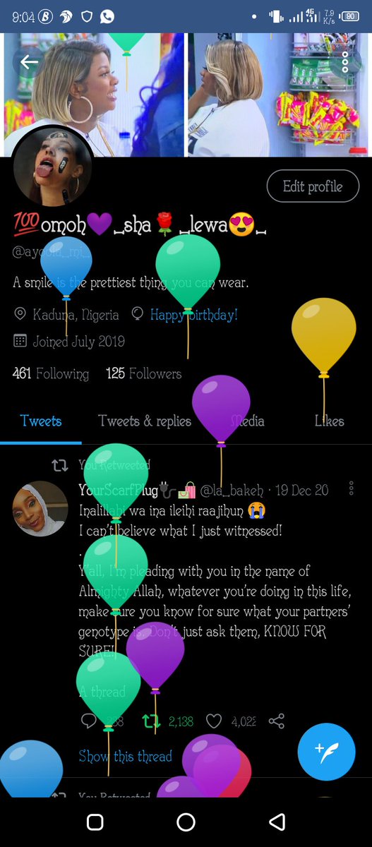 ayoola_mi_'s tweet photo. Happy birthday to me https://t.co/MELZVdQLIq