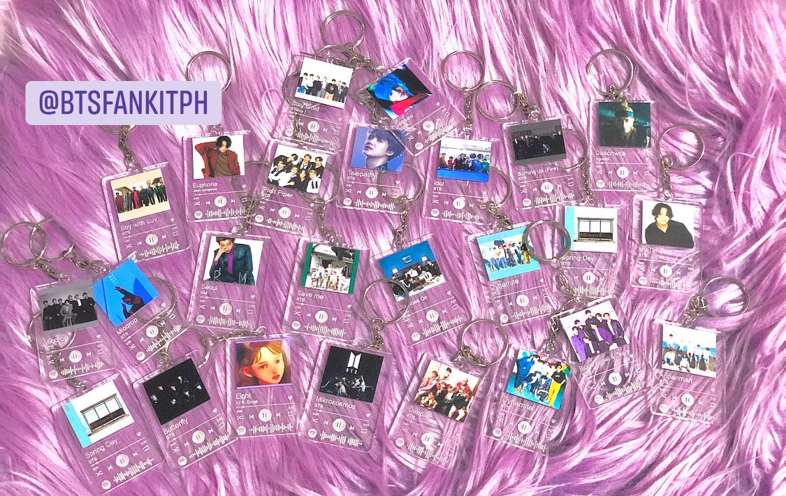 KpopCustomsPH's tweet photo. Custom spotify acrylic keychains 150php each

Acrylic with engraved spotify code and title
photo is made from sticker with matte lamination :) https://t.co/Z4JDtNVXNM