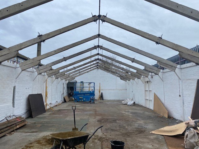 HowardGroupUK's tweet image. One of the smaller buildings on our #UnityCampus site, right next door to The Works, is being converted into a new gym for Bridge Fitness. The new roof goes on in a few weeks and the internal refurbishment will continue throughout the Spring. 
#Sawston