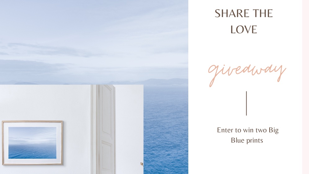 We are #Sharingthelove for "Big Blue" over on our Instagram feed <a href="/weareskyfolk/">weareskyfolk</a>, and giving two lovely peeps the chance to win a Big Blue print, pop over and take a look.