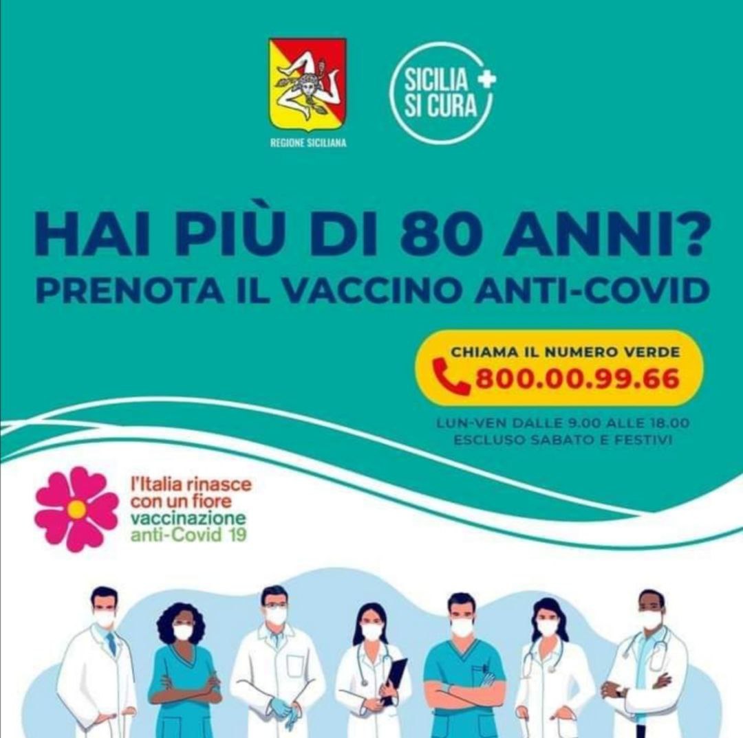 ComunePalermo's tweet photo. #ProtezioneCivilePA - COVID-19. Via alle prenotazioni per ultraottantenni.
Online su https://t.co/hWjvY3qTpX oppure telefonicamente al numero 800.009966

https://t.co/j2eq61clnu https://t.co/Ce5OUEyw55