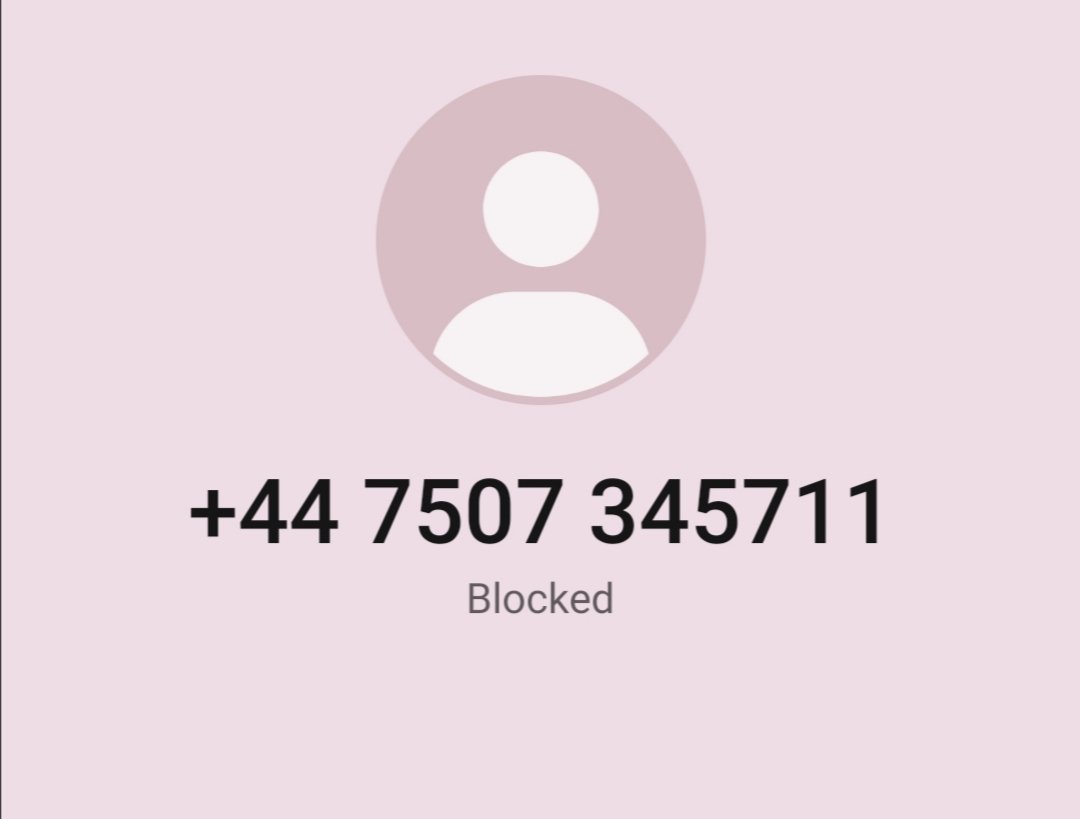 #ScamAlert Cheeky call at 8.05 this morning from 👇 , pre recorded message apparently from <a href="/HMRCcustomers/">HMRC Customer Support</a>. Threatening legal action 🙄. Beware and share <a href="/AgainstScams/">FriendsAgainstScams</a>