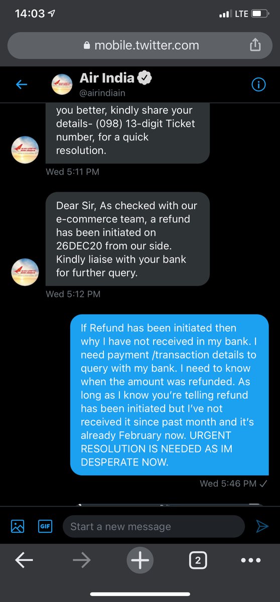 Moh_Redevil's tweet photo. @airindiain im really getting helpless and all you’ve been doing is ignoring me for months https://t.co/PYD4XLJq34
