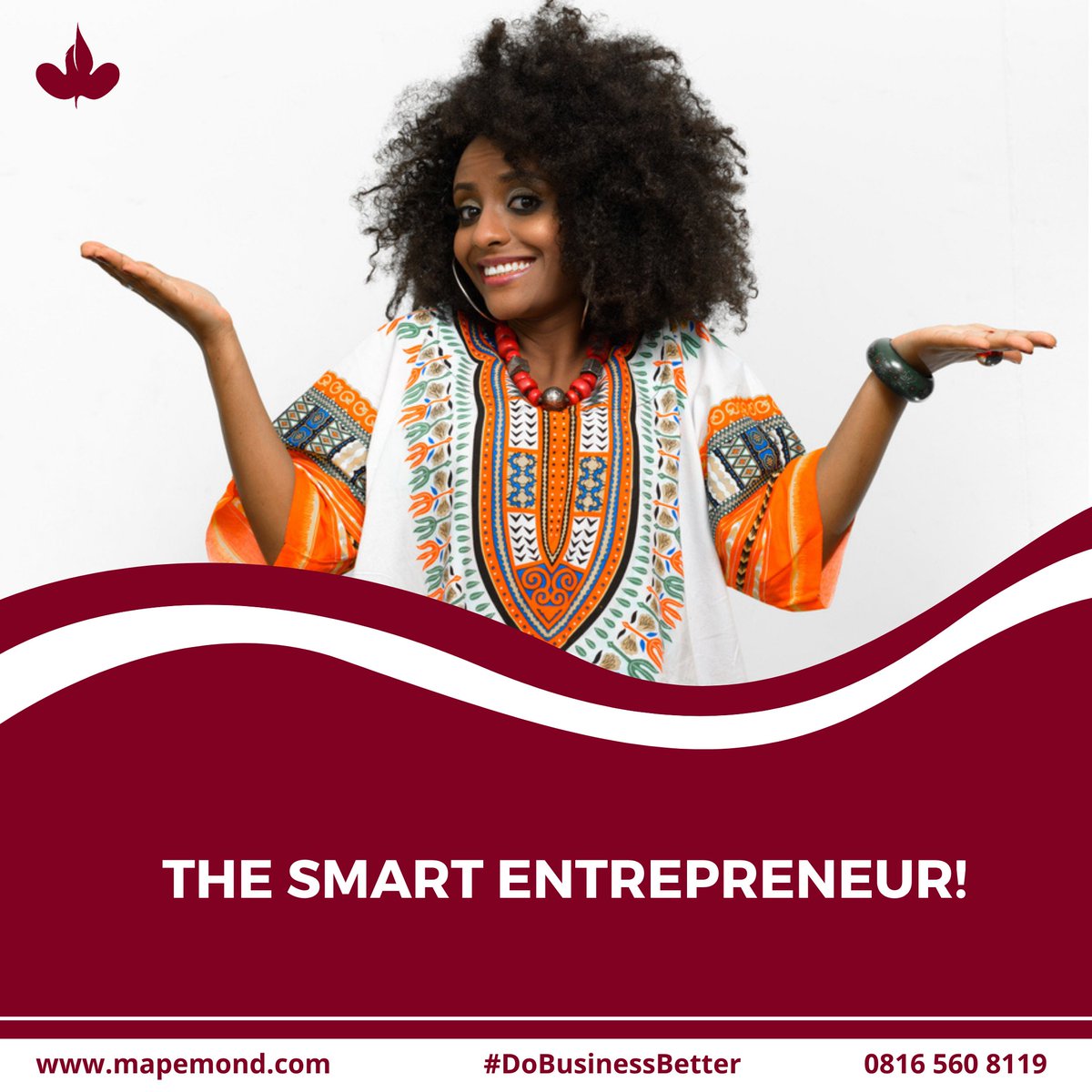 Mapemondng's tweet image. Who is a SMART ENTREPRENEUR?

A Smart entrepreneur is not one who creates a product or a service. It is the one who create a system that creates a great product or service and then remove themselves from that system. 

Read this again slowly until you understand it well.