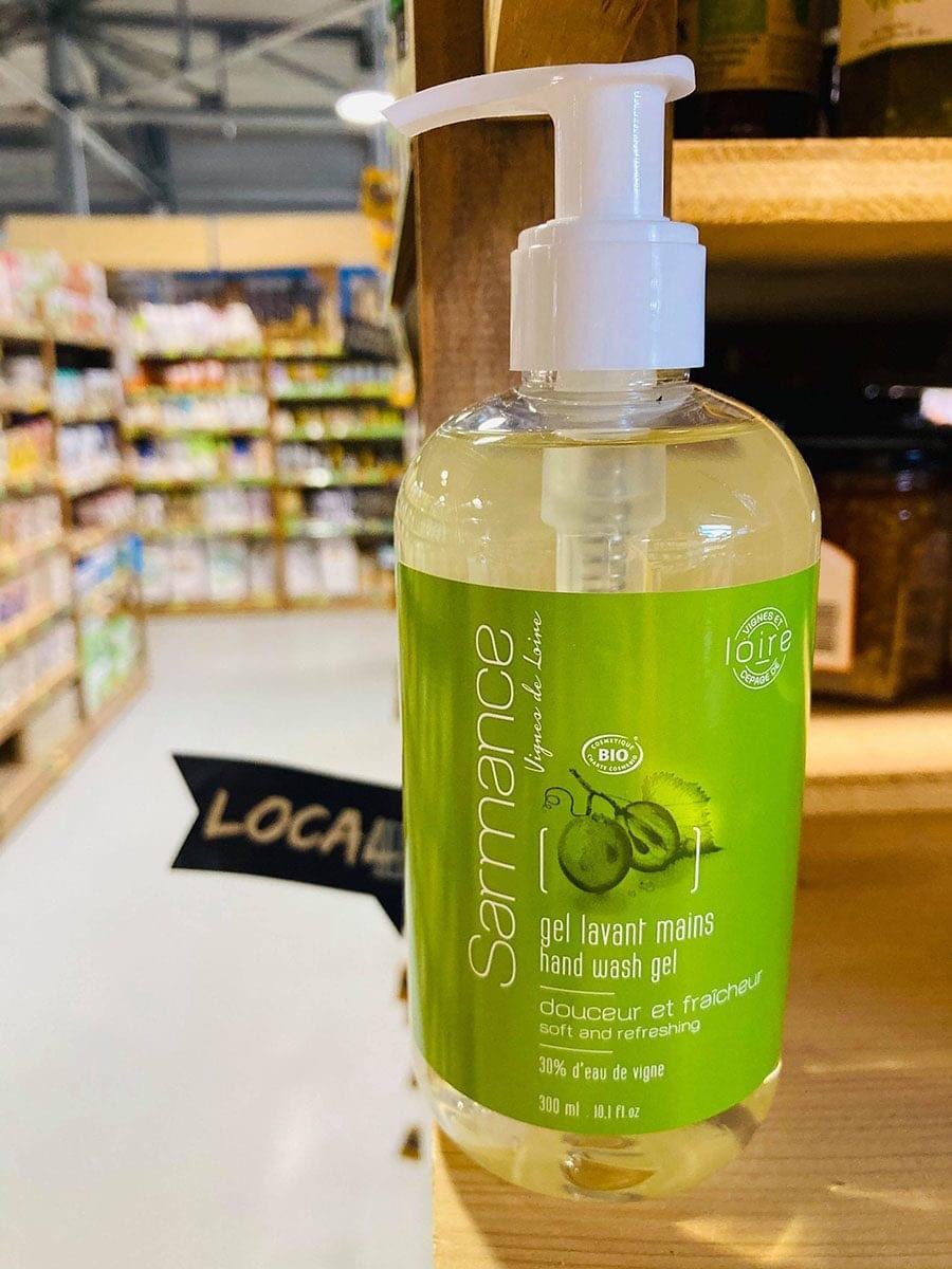 #biocoop #produitdumois découvrez le gel lavant mains Sarmance issu de vignes en biodynamie. #prenezsoindevous
