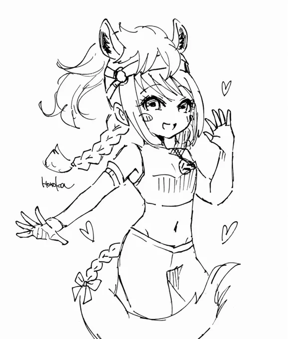 しろげちゃん
#けもフレ
#けものフレンズ 