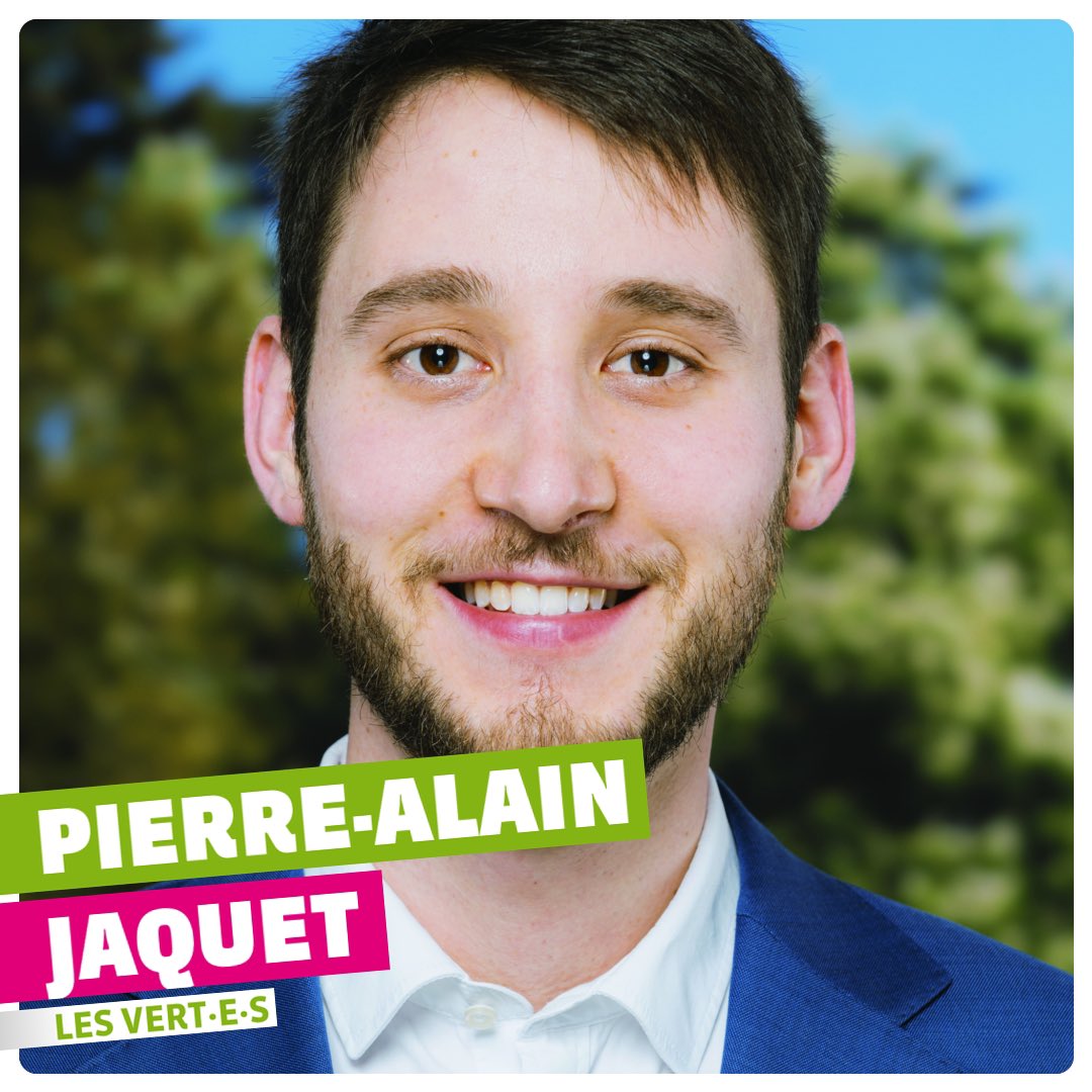 pajaquet's tweet photo. Je me présente au Conseil communal d’Yverdon-les-Bains sur la liste « Les Vert·e·s et solidaires » ! 🌳💚🌍🤝🗳

À vos bulletins pour une ville en phase avec son temps, plus verte et résolument solidaire ! #ECVD2021 #YverdonAutrement #yverdon

Avec les @vertsyverdon https://t.co/GWUn9Kgw1G
