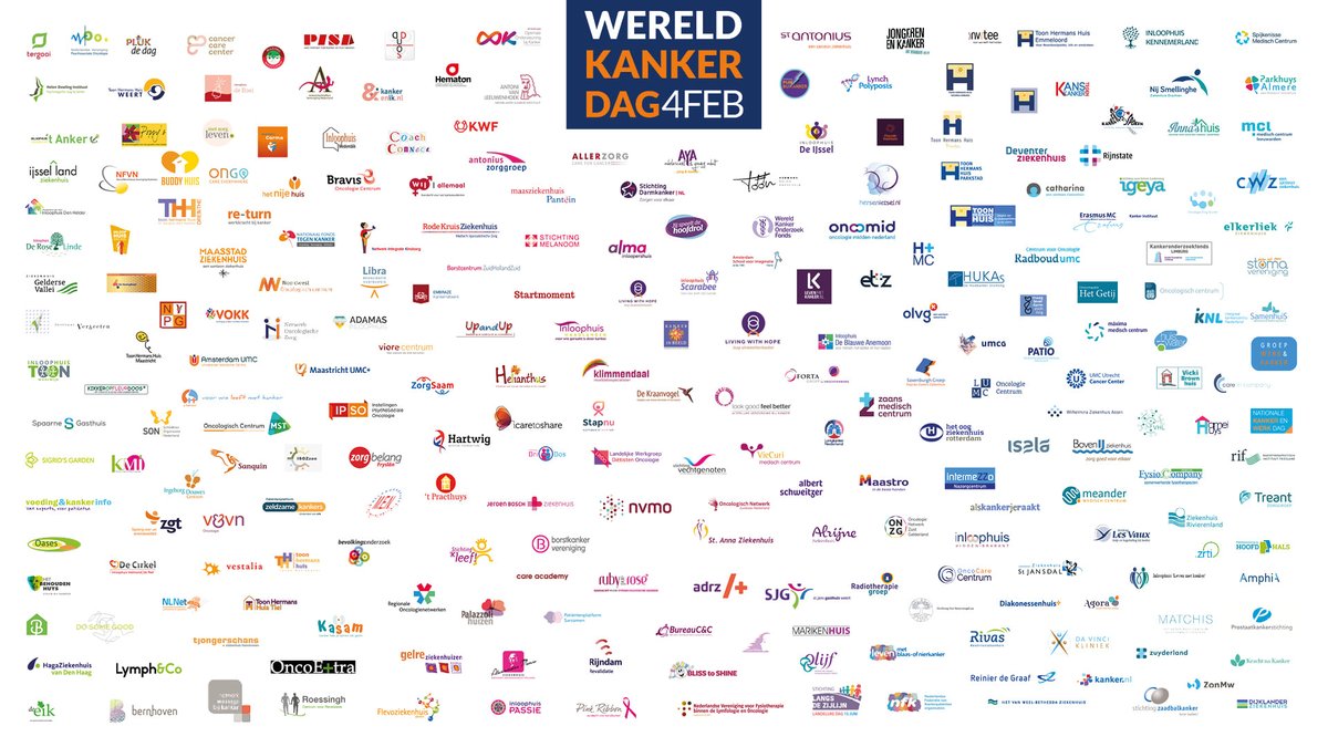 Wereldkankerdag 2021 is voorbij. De ruim 260 organisaties die samen <a href="/WKD_NL/">Wereldkankerdag</a>  onder de aandacht hebben gebracht, spannen zich het hele jaar door in voor preventie, onderzoek, behandeling en psychosociale (na)zorg. Je vindt ze op wereldkankerdag.nl/partners.