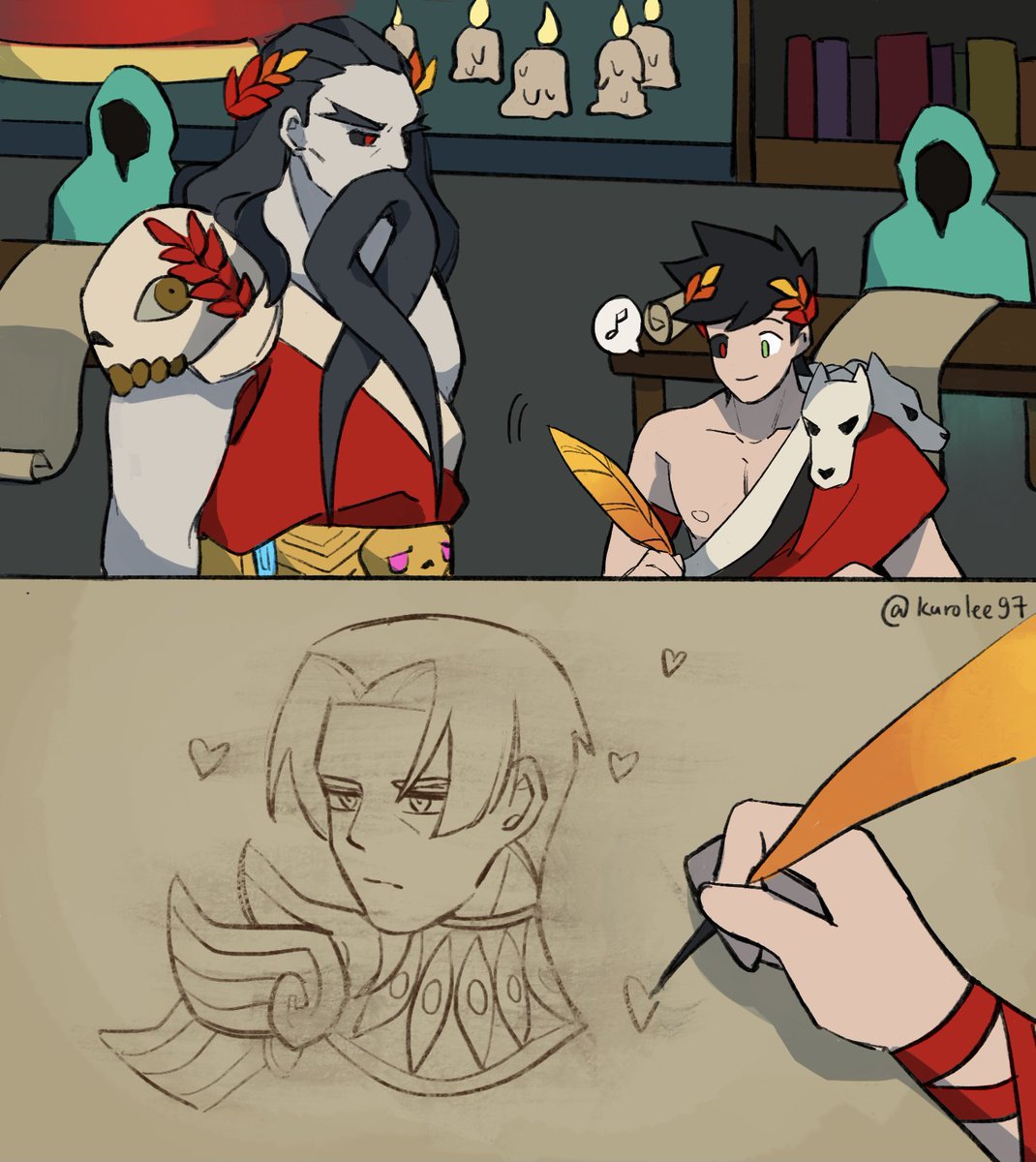 kurolee97's tweet photo. Zagreus, finally working one day...

#hades #HadesGame https://t.co/vJIRDO0EwD