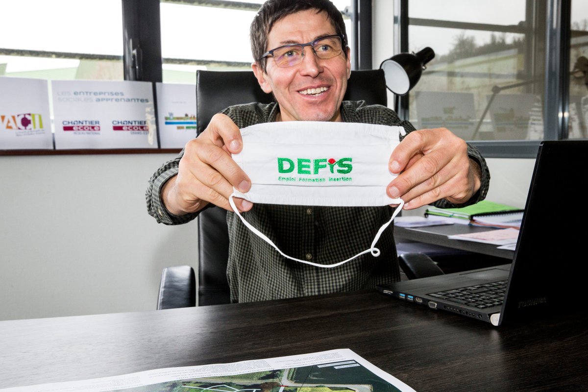 David Horiot est cofondateur &amp; directeur de l’association Défis52 créée en 1997, structure pour publics fragiles ayant des difficultés à trouver un emploi. Implantée en Haute Marne &amp; Côte-d’Or, l'ancrage territorial fait la force de Défis 52.📸#HistoireDeLiens ©<a href="/CorinneRozotte/">Corinne Rozotte</a>