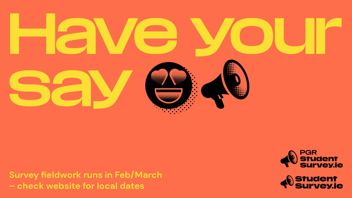 StudentSurveyIE (@studentsurveyie) on Twitter photo It's a new week and that means #StudentSurveyIE opens in more colleges across Ireland... First & final year undergrads, taught & research postgrads in @AthloneIT <a href="/DBScollege/">DBS | Dublin Business School</a> <a href="/DkIT_ie/">DkIT</a> <a href="/MarinoInstitute/">MIE</a> <a href="/MICLimerick/">Mary Immaculate College (MIC)</a> <a href="/MTU_ie/">Munster Technological University</a> <a href="/NCAD_Dublin/">National College of Art & Design</a> <a href="/tcddublin/">Trinity College Dublin</a> <a href="/WeAreTUDublin/">TU Dublin / OT Baile Átha Cliath</a> #HaveYourSay It's a new week and that means #StudentSurveyIE opens in more colleges across Ireland... First & final year undergrads, taught & research postgrads in @AthloneIT <a href="/DBScollege/">DBS | Dublin Business School</a> <a href="/DkIT_ie/">DkIT</a> <a href="/MarinoInstitute/">MIE</a> <a href="/MICLimerick/">Mary Immaculate College (MIC)</a> <a href="/MTU_ie/">Munster Technological University</a> <a href="/NCAD_Dublin/">National College of Art & Design</a> <a href="/tcddublin/">Trinity College Dublin</a> <a href="/WeAreTUDublin/">TU Dublin / OT Baile Átha Cliath</a> #HaveYourSay