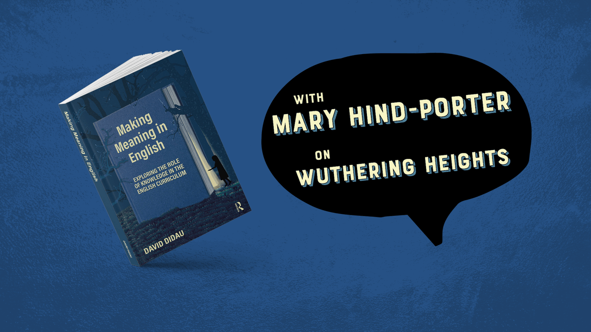 LearningSpy's tweet photo. Join us on Wednesday at 6pm for a new session of Making Meaning in English. In this webinar @DavidDidau discusses Emily Brontë’s Wuthering Heights with Mary Hind-Porter.
Interested? Register now for free!
https://t.co/13j86DEOqm
#LearningSpy #MakingMeaningInEnglish #reading https://t.co/zfwQ1T1lIB
