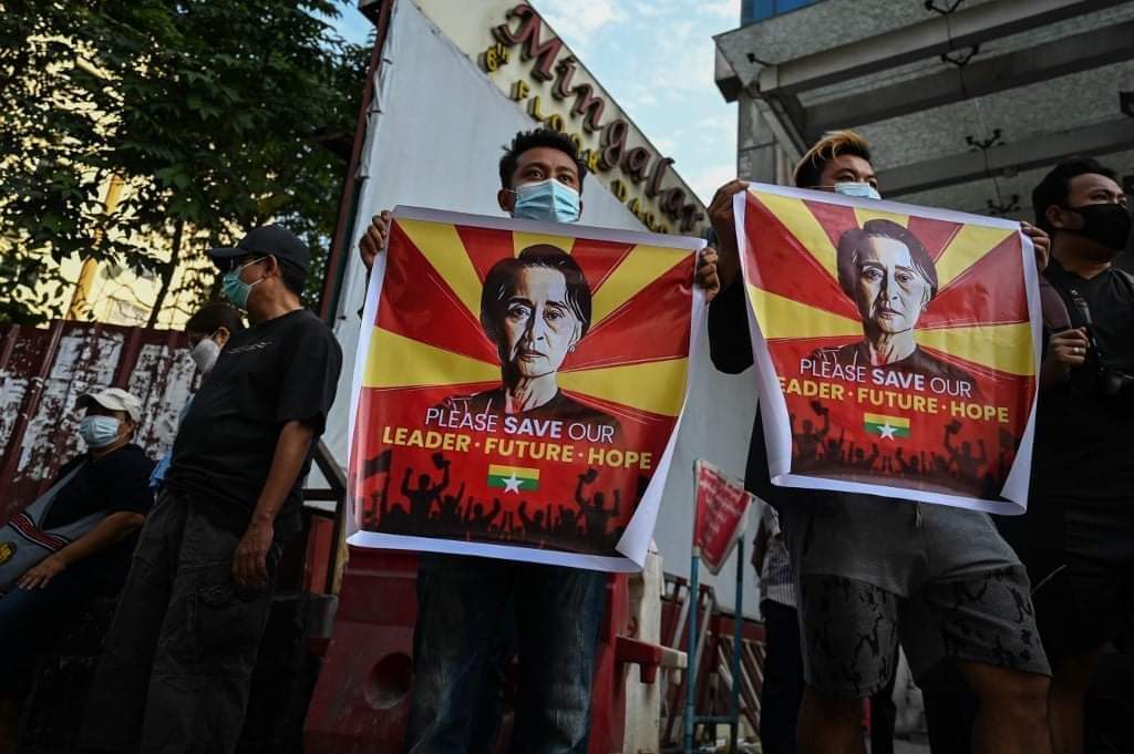 #AungSanSuuKyi
#HearTheVoiceOfMyanmar
#WeNeedDemocracy
#NationalLeagueForDemocracy 
#Civil_Disobedience
#Let_Military_Dictatorship_Fall