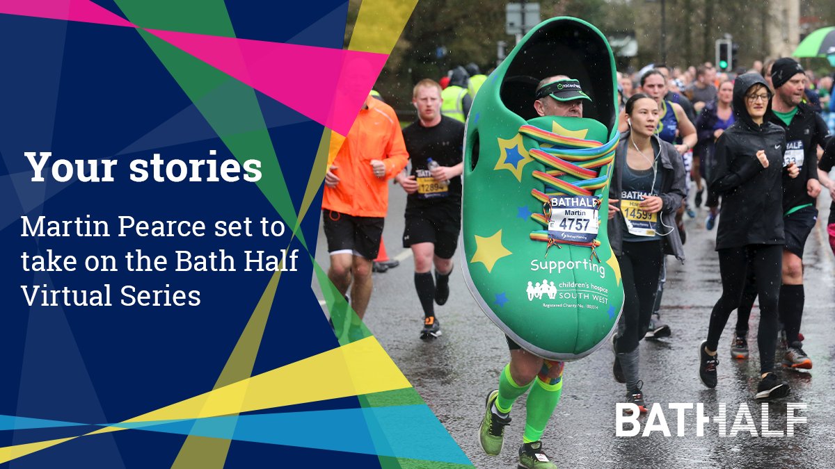 bathhalf's tweet photo. 📣Big shoutout to Martin who is completing the #BathHalf Virtual Series for @CHSW in the shoe that was designed by the children at the hospice in 2016 👏
@dungey2002
#VirtualBathHalf #FindYourRhythm #GetBritainRunning #GetBathRunning https://t.co/W96e7tXGVp