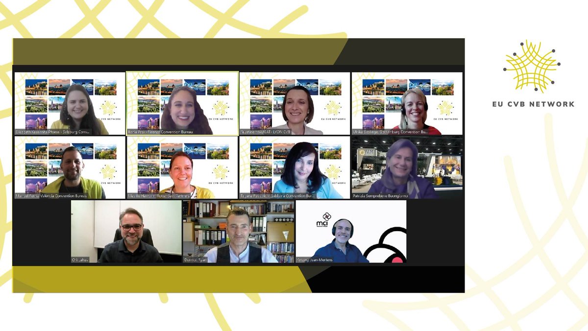 salzburgcb's tweet photo. Good morning Monday &amp; cheers 🥂 to our successful PCO Happy Hour last week - Thank you for joining to @AIMGroupInt, @Kenes_Group, @KITGroupBerlin &amp; @MCI_Group! 🤓 #meetSalzburg #meetinAustria #EUCVBNetwork #network #teamwork #eventprofs #meetingprofs #wewillmeetagain https://t.co/0njZ2oYxV6
