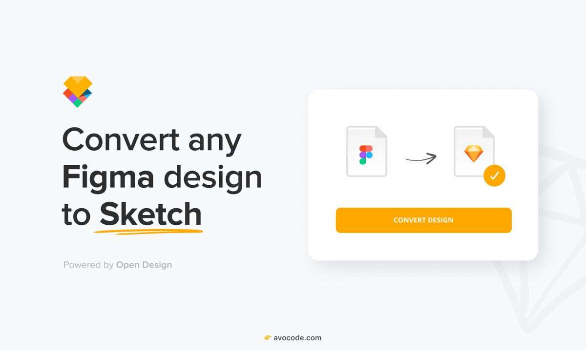 Avocode (@avocode) on Twitter photo We have good news for UI/UX designers out there - convert any Figma design to Sketch using our design converter. Try it for free and join the conversation on <a href="/ProductHunt/">Product Hunt 😸</a> to tell us what you think 😻 producthunt.com/posts/figma-to… We have good news for UI/UX designers out there - convert any Figma design to Sketch using our design converter. Try it for free and join the conversation on <a href="/ProductHunt/">Product Hunt 😸</a> to tell us what you think 😻 producthunt.com/posts/figma-to…
