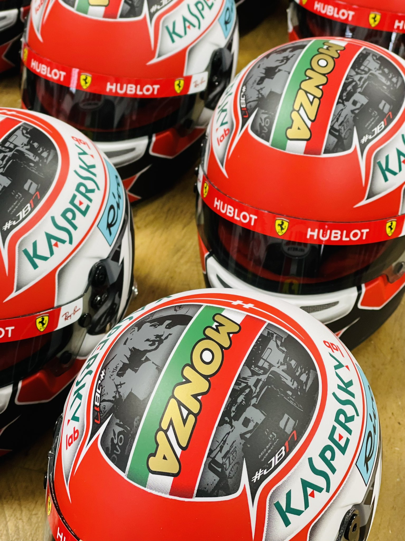 Charles leclerc hotsell monza helmet