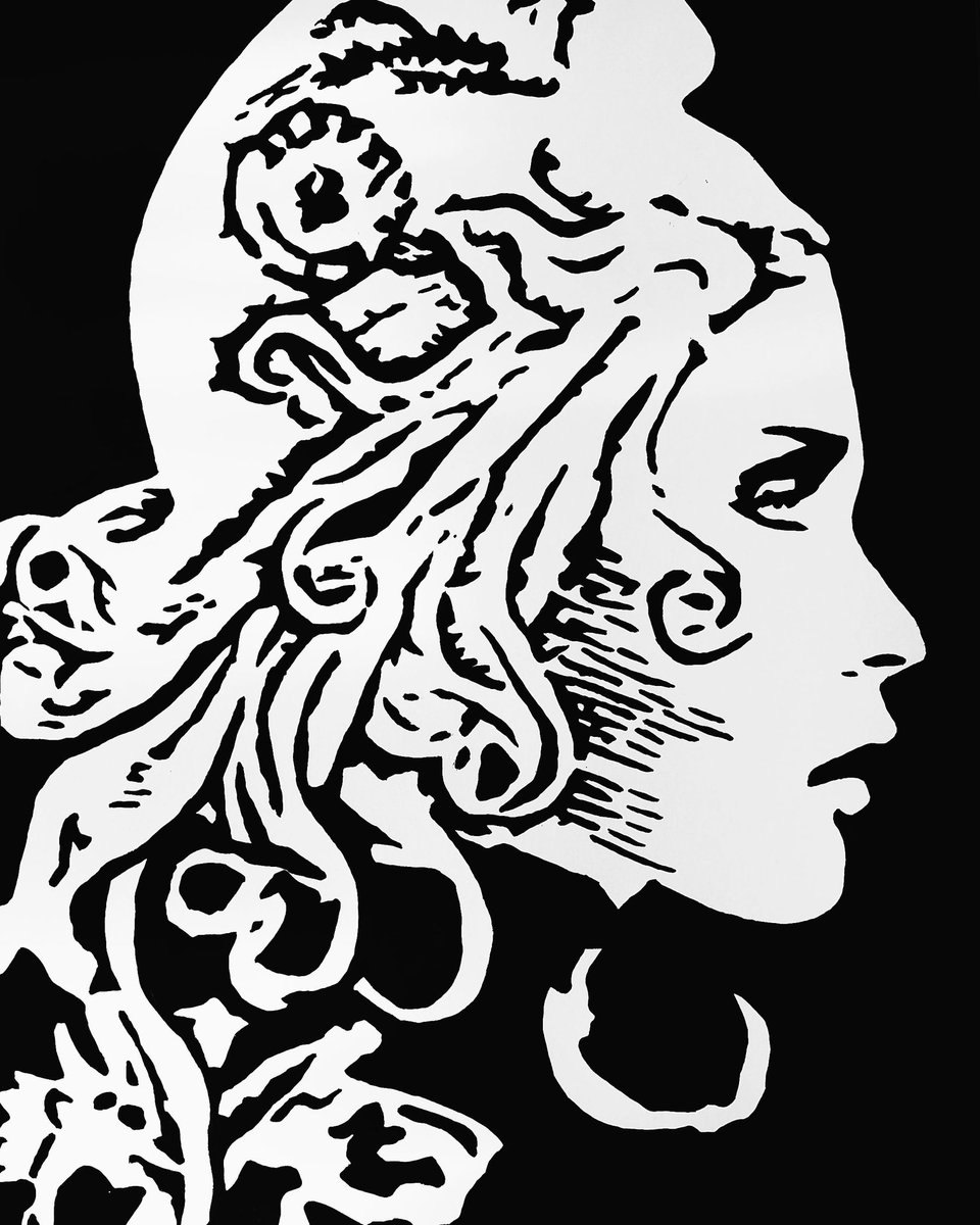 ChePollux's tweet photo. Liberté , égalité , timbré
#blackandwhite #noiretblanc #acryilicpainting https://t.co/n9BNZnLnWT