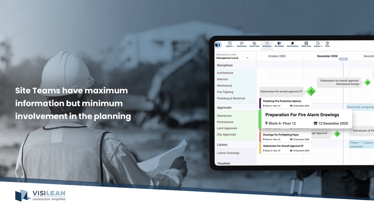 It's time to let your teams be heard - define realistic work plans with VisiLean.

#VisiLean #ConstructionSimplified #Planning #Schedule #digitalisation #Lean #BIM #leanconstruction