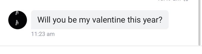 WHY MY FANS SO CUTE THIS IS SRSLY THE FIRST TIME SOMEONE ASKED ME TO BE THEIR VALENTINE 🥲🥲🥲🥲 https://t<a href="/tag/girlproblems"class="tags"><span>#girlproblems</span></a><a href="/tag/helpmeout"class="tags"><span>#helpmeout</span></a>