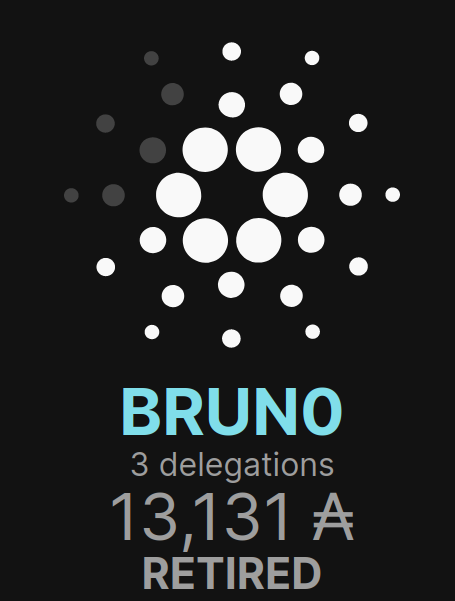 29) Retired  #Stakepools ThreadPool: BRUN0 (with a zero)Stake: ₳13kStakers: 3You are not earning any rewards  #Staking to RETIRED POOLS. Re-delegate elsewhere to earn rewards again.Many great pools to choose from!Retweet for exposure . . . #Cardano  #ADA  $ADA